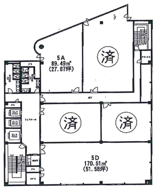 みどりビルA 間取り図