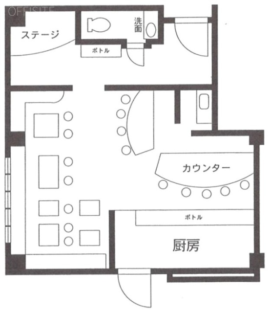 千代田ビル1F 間取り図