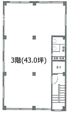 榎本一輝ビル3F 間取り図