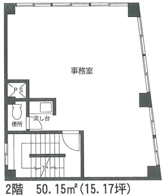 石井ビル2F 間取り図