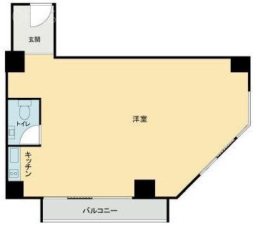 カーサグランデビル205 間取り図