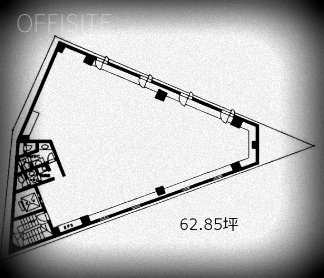 メットライフ元赤坂ウエスト5F 間取り図