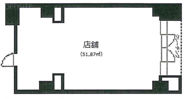 グランド・ガーラ桜木町駅前ビル101 間取り図