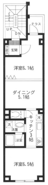 森下4丁目ビル3F 間取り図