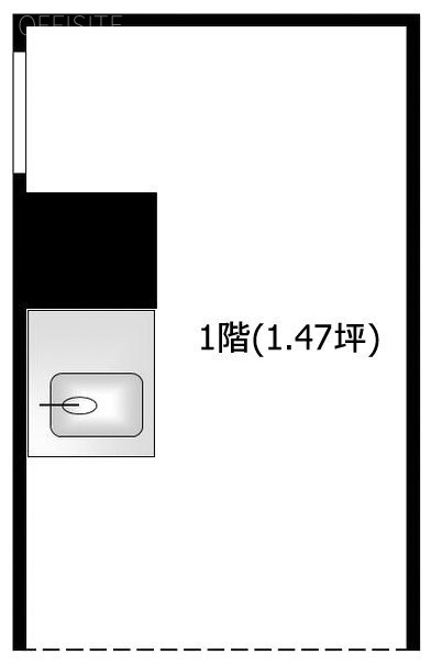 ミノルビル1F 間取り図