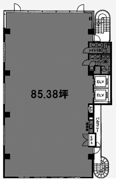 虎ノ門YHKビル4F 間取り図