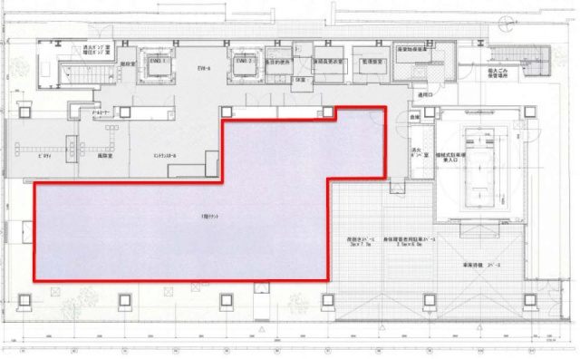 港南ビル1F 間取り図