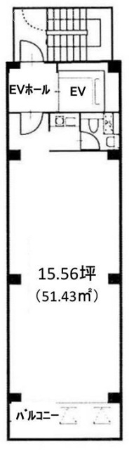 第二新洋ビル2F 間取り図