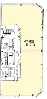 サンマリーノ汐留601 間取り図