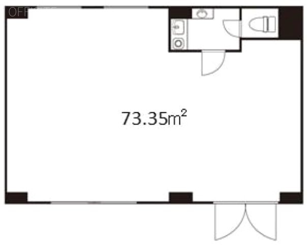 倉橋ビル1F 間取り図