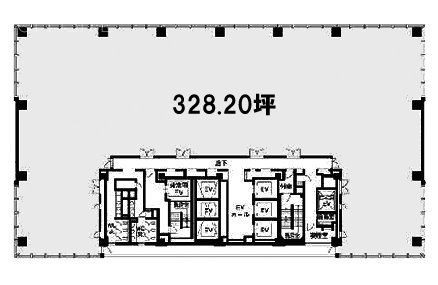 TIXTOWER UENOビル11F 間取り図