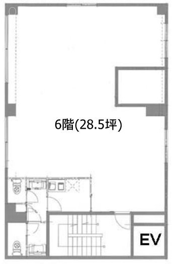 ラレープ湯島601 間取り図