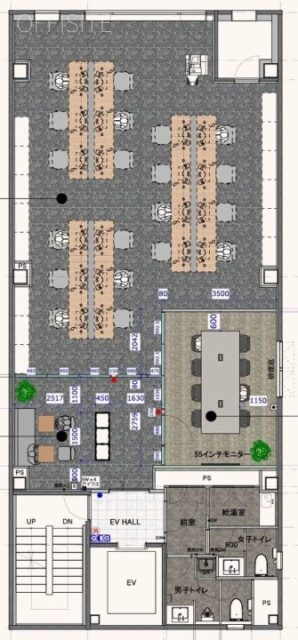 HF池袋ビル4F 間取り図