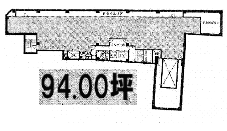 ネオテック水天宮ビルB1F 間取り図