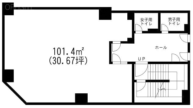 サングレイス関内ビルB1F 間取り図