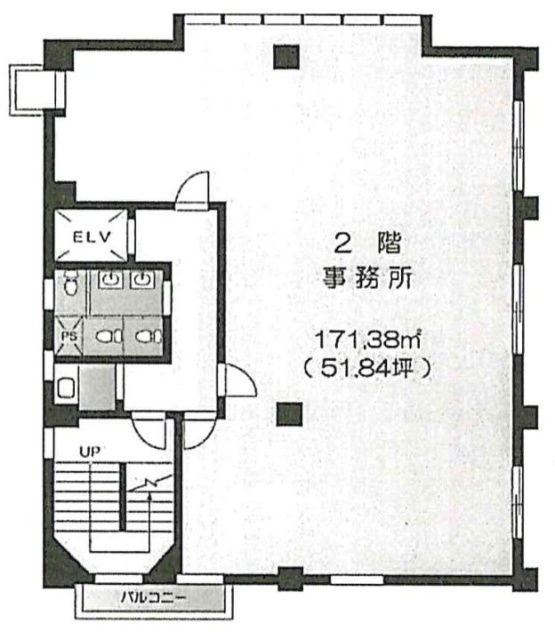 高栄ビル2F 間取り図