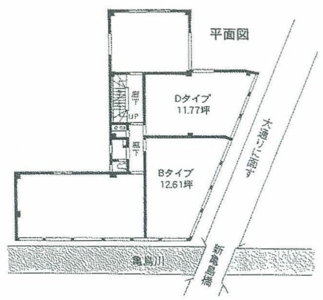 八重洲優和ビルB 間取り図