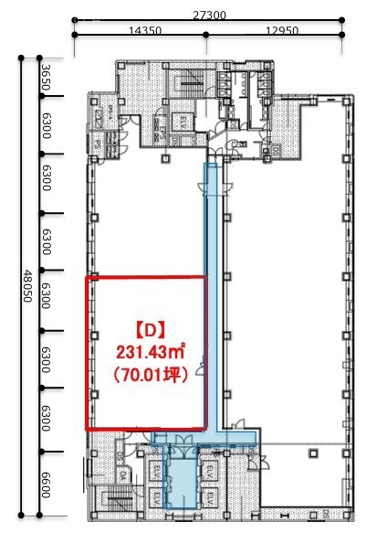 東京フロントテラスD 間取り図