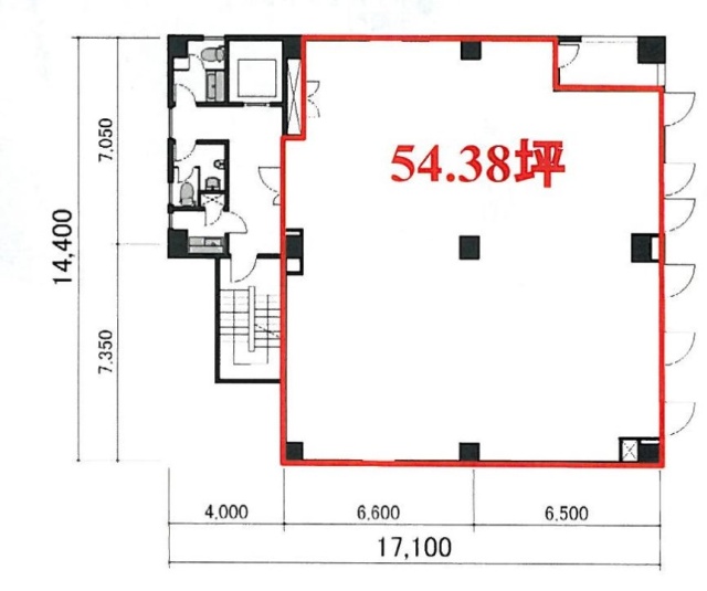 ミヨシビル5F 間取り図