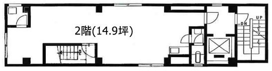 T・K東日本橋ビル2F 間取り図