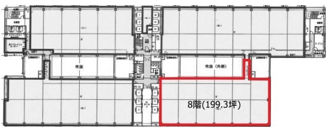 タイム24ビル南 間取り図