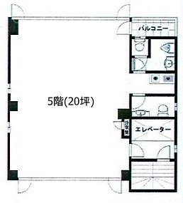 ボニータビル5F 間取り図