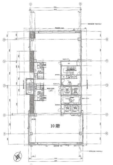 GINZA88810F 間取り図