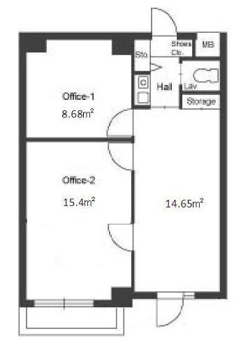 VISTAシュプリーム108 間取り図