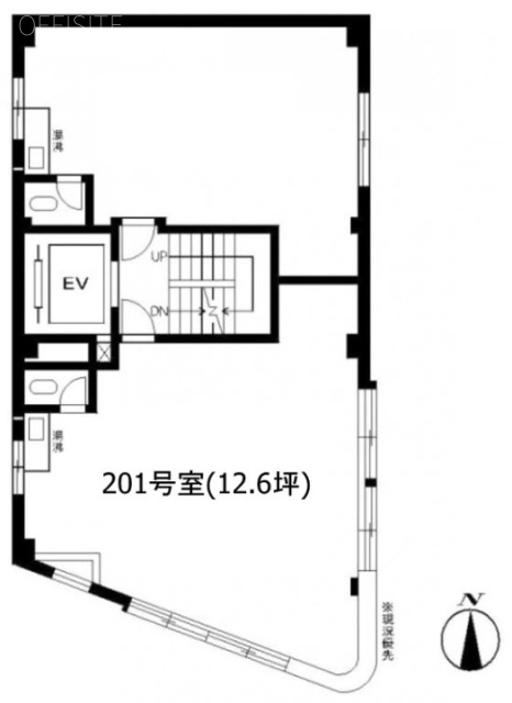 岩坂ビル201 間取り図