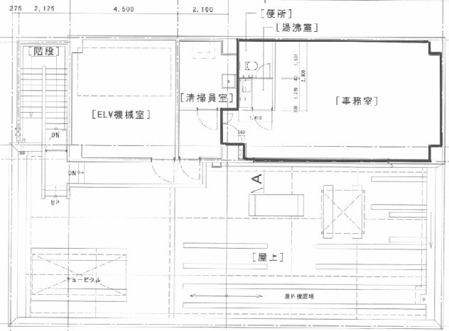 東信青山ビル9F 間取り図