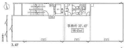 GRAN東小金井4F 間取り図