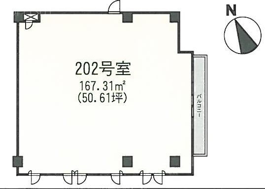 山京目黒ビル202 間取り図