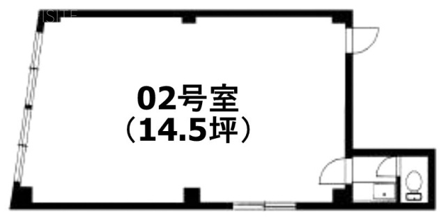 浜町ビル302 間取り図
