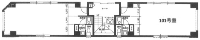 UJ浅草マンション101 間取り図