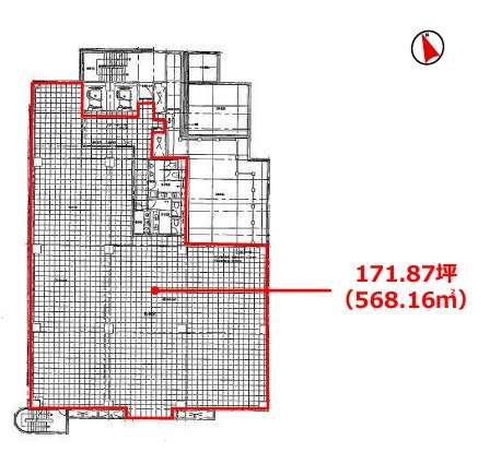 335中野新橋ビル5F 間取り図