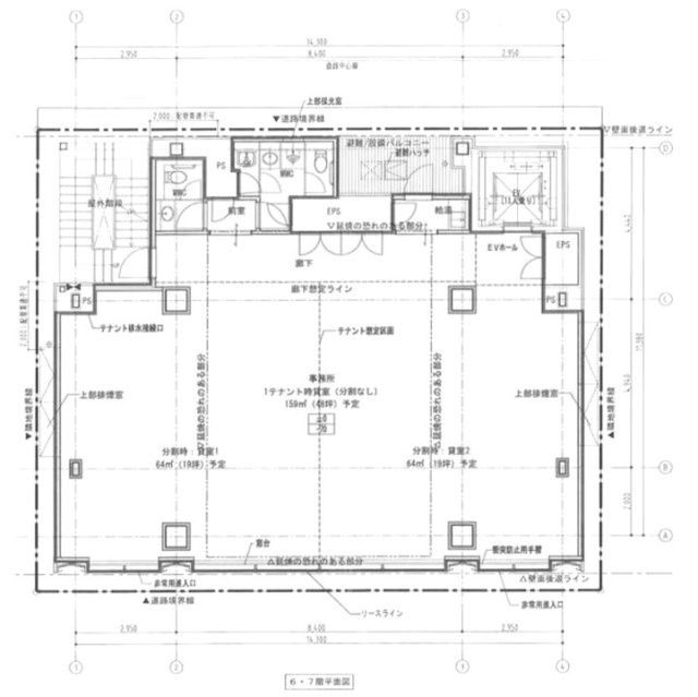 G4 BRICKS BLD6F 間取り図