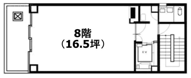 ル・グラシエルBLDG.168F 間取り図