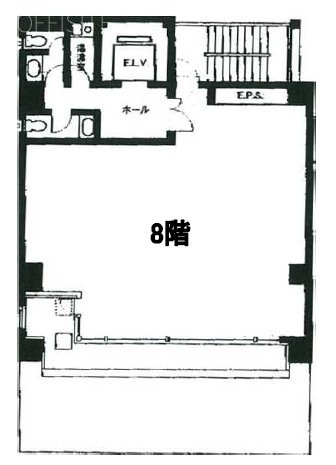 ゲンベエビル8F 間取り図