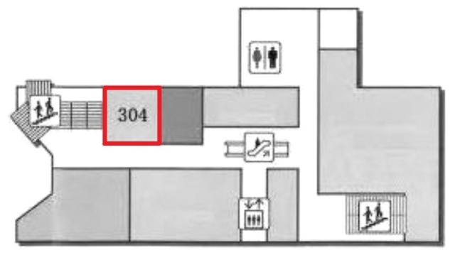 吉祥寺レンガ館モール304 間取り図