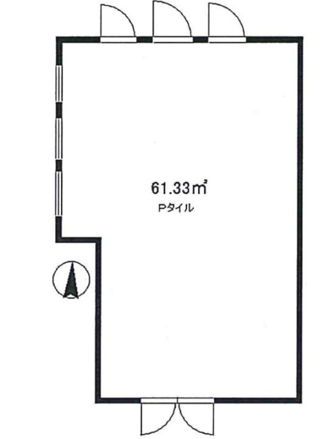 成和ビル2F 間取り図