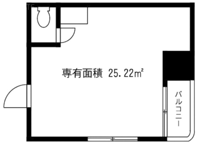サニープラザ新宿御苑301 間取り図