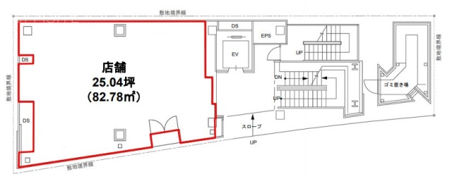 サンブリッジ九段ビル1F 間取り図