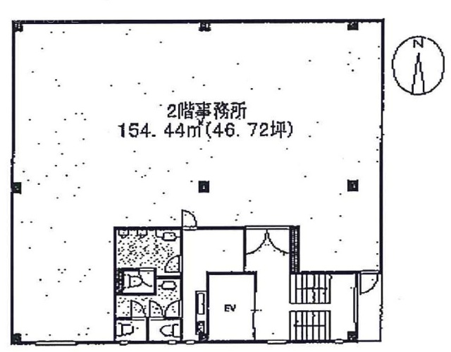 ガーデン第1ビル2F 間取り図