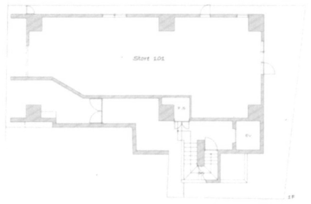 リバーサイド麻布1F 間取り図