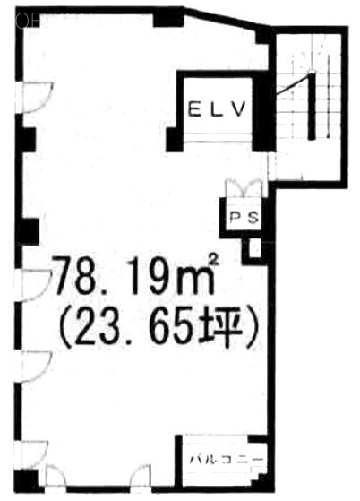 コマンドプロンプト広尾3F 間取り図