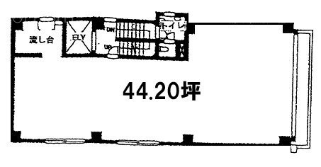 ブルースタービル6F 間取り図