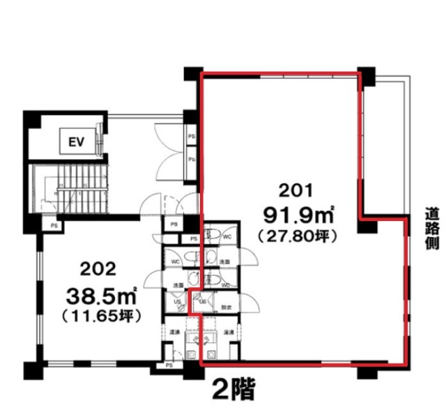ADEOT AOYAMA201 間取り図