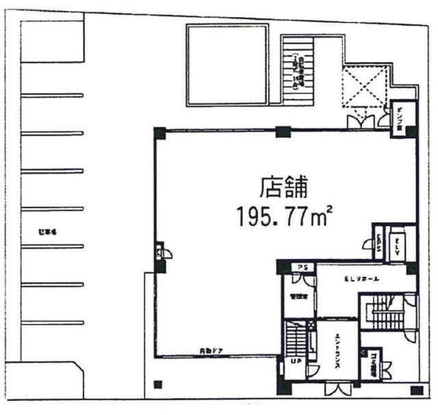 富浜KSビル1F 間取り図