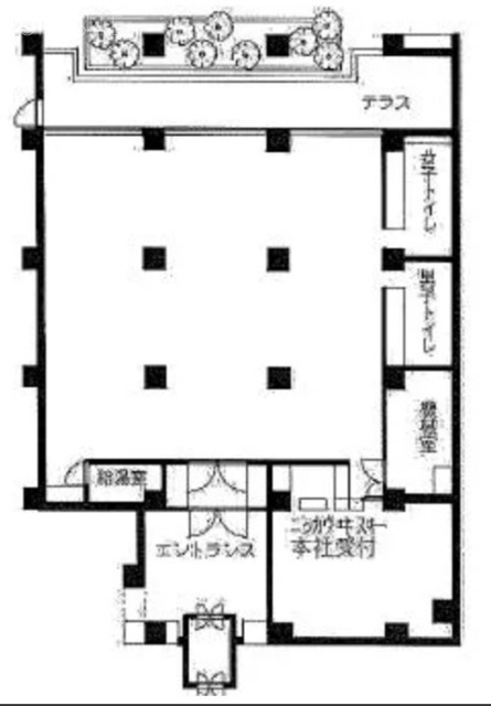 仮)南青山旧ニッカビルディング1F 間取り図