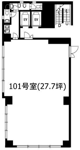 サンパーク恵比寿101 間取り図